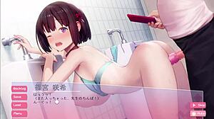 Classroom punishment with toys, masturbation, and blowjob for boyfriend.