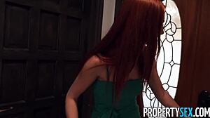 Propertysex real estate agent destroys no nut november 😈