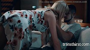 Not my dad, mom, be yourself as male fucks trans in taboo scene