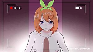 Four-Leaf Titty Fuck Ends With Cum In Mouth. Monster Cock Creampie In Anime Hentai.