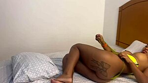 Wife Bent Over Fucked by Friend While Husband in Kitchen