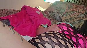 Horny Girl Squirts Intensely With Water Pole Toy