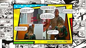 Naughty Grandma Blackmails Granddaughter In Hentai Comic Start