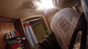 shower time with ronda, enjoying the warm water on her sexy body