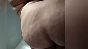 omg, this mature latina moans so loud while rubbing for a big cock, her huge tits shaking! 😍