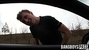 Tempted by cash for bareback ass fucking outdoors?