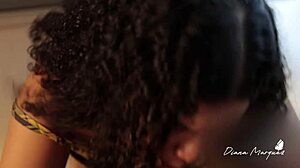 Busty Latina Sucking Me Off Hard on the Balcony