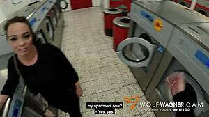 I can’t believe I got a MILF POV blowjob in public with huge cumshot from Dirty Priscilla at WolfWagnerCom!