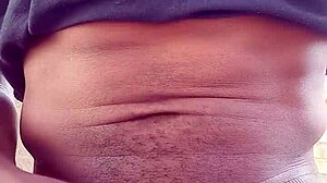 Intense Outdoor Handjob On Massive BBC With Moans