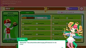 Watch this blonde anime girl get wet in Crush Crush uncensored!