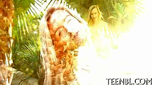 pounding that hard rod until it gives up completely