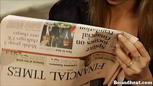 Lesbian teen's cute foot care and play