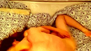 Teen Latin Couple Enjoys Hot Amateur Bed Action