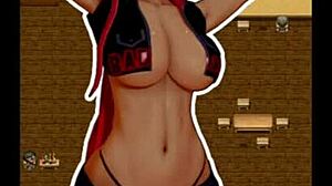 Creampie in Busty Blonde and Hot Goth at Same Time - Breedtown Part 2.