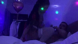 Home made sexy video with tattoos and lingerie