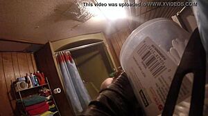 shower time with ronda, enjoying the warm water on her sexy body