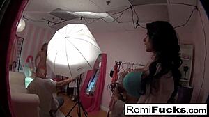 Two Hot Girls Play Dress Up Then With Each Other