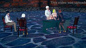 Secretary Feels Intense Pleasure As Boss Takes Her From Behind