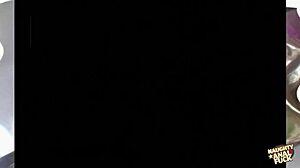 Busty blonde performs striptease then pleases two men with her body