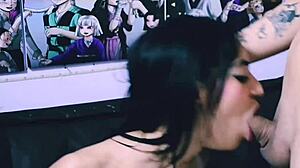 hey, check out this slut getting totally dominated by a massive big cock, it's insane!