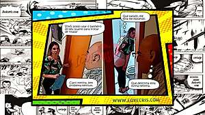 Naughty Grandma Blackmails Granddaughter In Hentai Comic Start