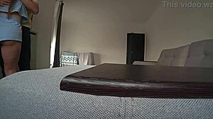 Russian mature wife chats with husband's best friend