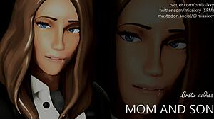 Step Mom's Erotic Fantasy Roleplay With Son