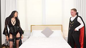 Vampire Slut Gets Creampie Treat