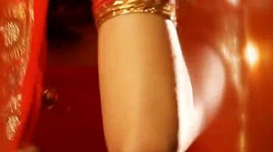 the perfect indian babe undresses and dances in a teasing striptease