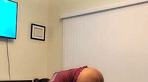 Stepsister And Stepbrother Get It On Before Everybody Comes Back Home