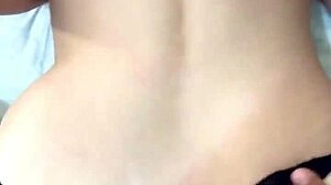 Latina enjoys her big red ass in doggystyle and bent over positions