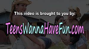 lesbian teen 18+agers finger each other