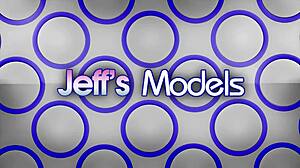 Chubby ebony Anna Sky wets dildo for her huge pussy