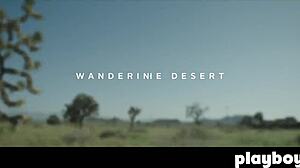 Perfect Brunette Alexandra Tyler Poses Outdoors