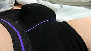 Japanese Guy Cums in Underwear Strokes for More