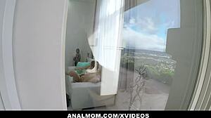 Famous Sidra Sage caught by sneaky stalker