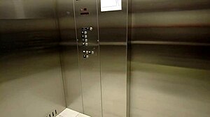 she was trolling the hotel, being naughty, and almost got caught sucking