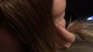 Cheating neighbor deepthroats and handjobs big cock