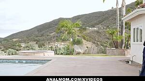 Famous Sidra Sage caught by sneaky stalker