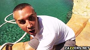 Danny D ανοίγει διαπλατα τη σφιχτή πούτσα της Cathy Heaven