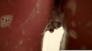 Diamond Showers Wildly, Getting Wet And Nude