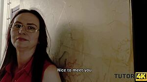 College Guy Seduces Hard-to-Get Teacher in Passionate Encounter