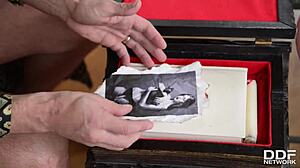 nesty and lucy dominate this submissive stud