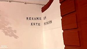 Horny girl fucked on street in Seville