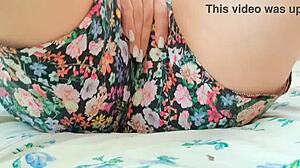 Shy Beauty Films Pussy Play to Orgasm While Parents Sleep