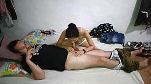 My best friend's ex gives an amazing blowjob