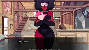 Enjoying beach day with gem blasting action