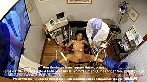 Мисс Марс становится подопытной для доктора Тампа и медсестры Кристен в диких тестах электростимуляции