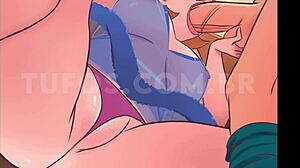 morning surprise in the kitchen with unexpected intimacy