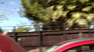 Big tits milf mounts cunt on hard cock.